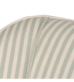 Fotel STRIMERS 73 cm zielony w paski