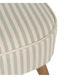 Fotel STRIMERS 73 cm zielony w paski
