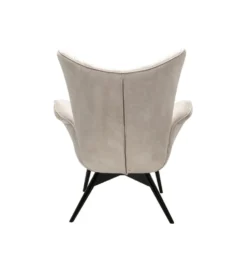 Fotel TUDOR 102 cm welwet kremowy
