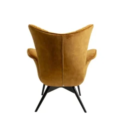Fotel TUDOR VELVET 102 cm welur złotobrązowy