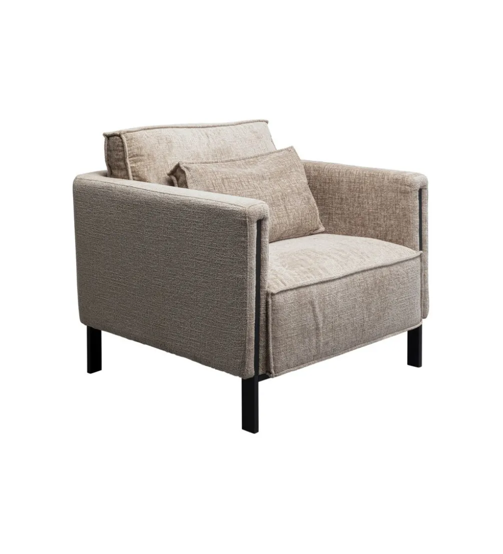 Fotel VICTOR 83 cm chenille beżowy