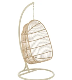 Fotel wiszący EGGA 195 cm beżowy