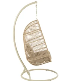 Fotel wiszący EGGA 195 cm beżowy