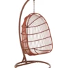 Fotel wiszący EGGA 195 cm czerwony