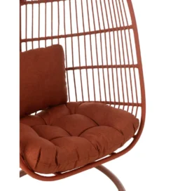 Fotel wiszący EGGA 195 cm czerwony