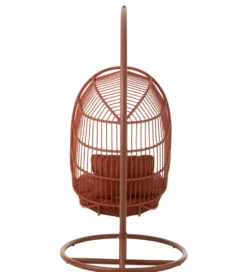 Fotel wiszący EGGA 195 cm czerwony