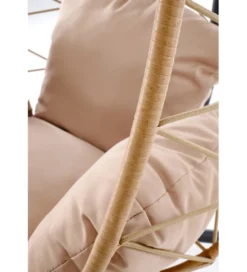 Fotel wiszący SNAKE 191 cm naturalne beżowe