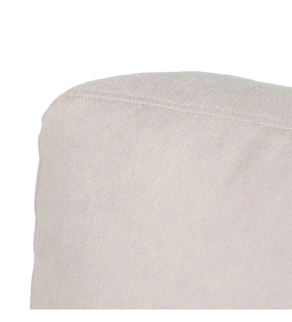 Fotel ZABERMA 88 cm naturalny biały