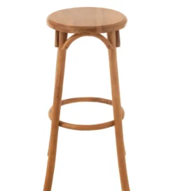 Hoker ALI naturalny drewno teak