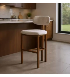 Hoker JERC 109 cm beżowo brązowy