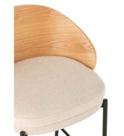 Hoker LONEPLY 82 cm naturalne beżowe