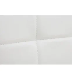 Hoker MODENA od 92 cm do 115 cm 360 stopni obrotu biały skórzany