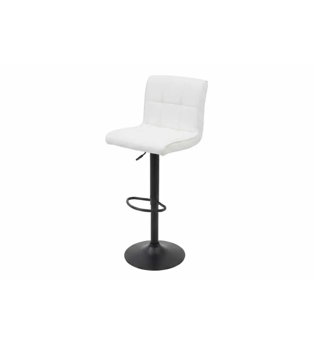 Hoker MODENA od 92 cm do 115 cm 360 stopni obrotu biały skórzany