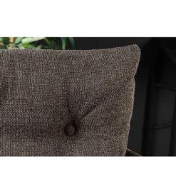 Hoker obrotowy BIG GEORGE welwet taupe