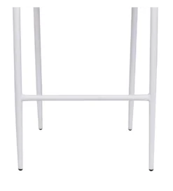 Hoker ogrodowy NIVA 112 cm naturalny biały