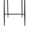 Hoker ogrodowy NIVA 112 cm naturalny czarny