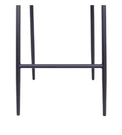 Hoker ogrodowy NIVA 112 cm naturalny czarny