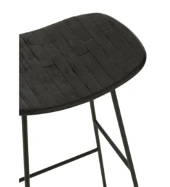 Hoker ZAMBIA drewno teak czarny