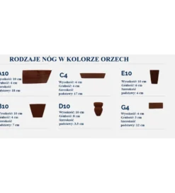 Łóżko Cambridge w różnych wymiarach i kolorach do wyboru