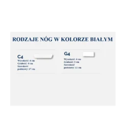 Łóżko Clarise w różnych rozmiarach oraz kolorach do wyboru