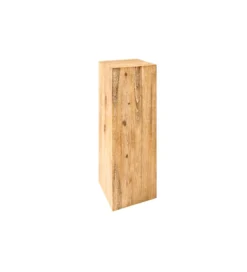 Kolumna Columna 75 cm akacja teak szary