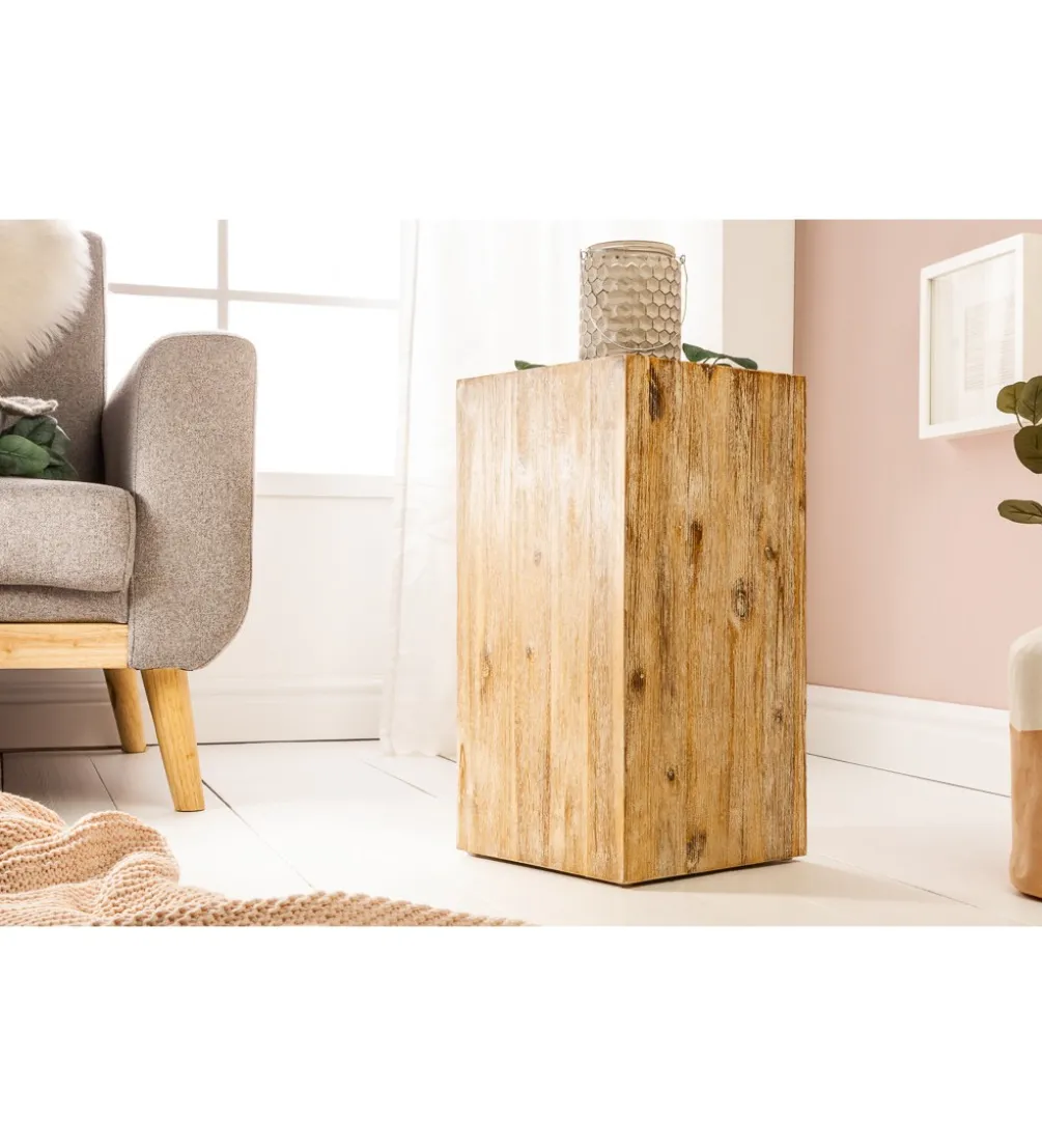 Kolumna Columna 50 cm akacja teak