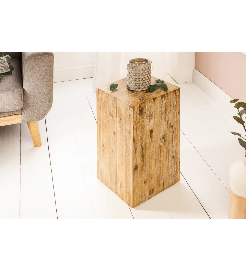 Kolumna Columna 50 cm akacja teak