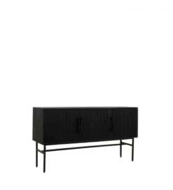 Komoda ABAGE 150 cm czarna