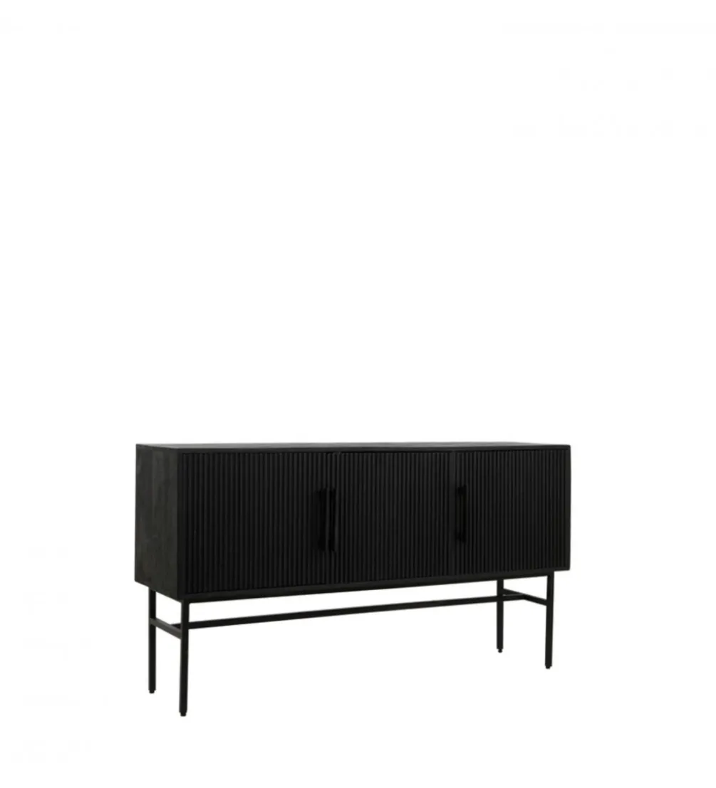 Komoda ABAGE 150 cm czarna