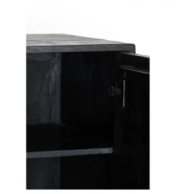 Komoda ABAGE 150 cm czarna