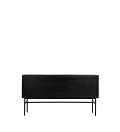 Komoda ABAGE 150 cm czarna