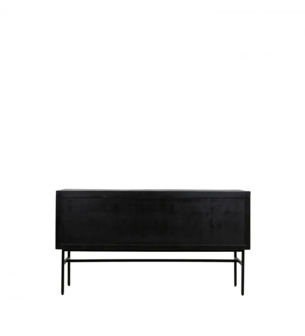 Komoda ABAGE 150 cm czarna