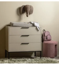 Komoda ADAM 94 cm drewno sosny dust
