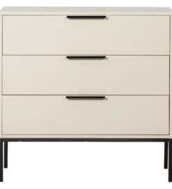 Komoda ADAM 94 cm drewno sosny dust