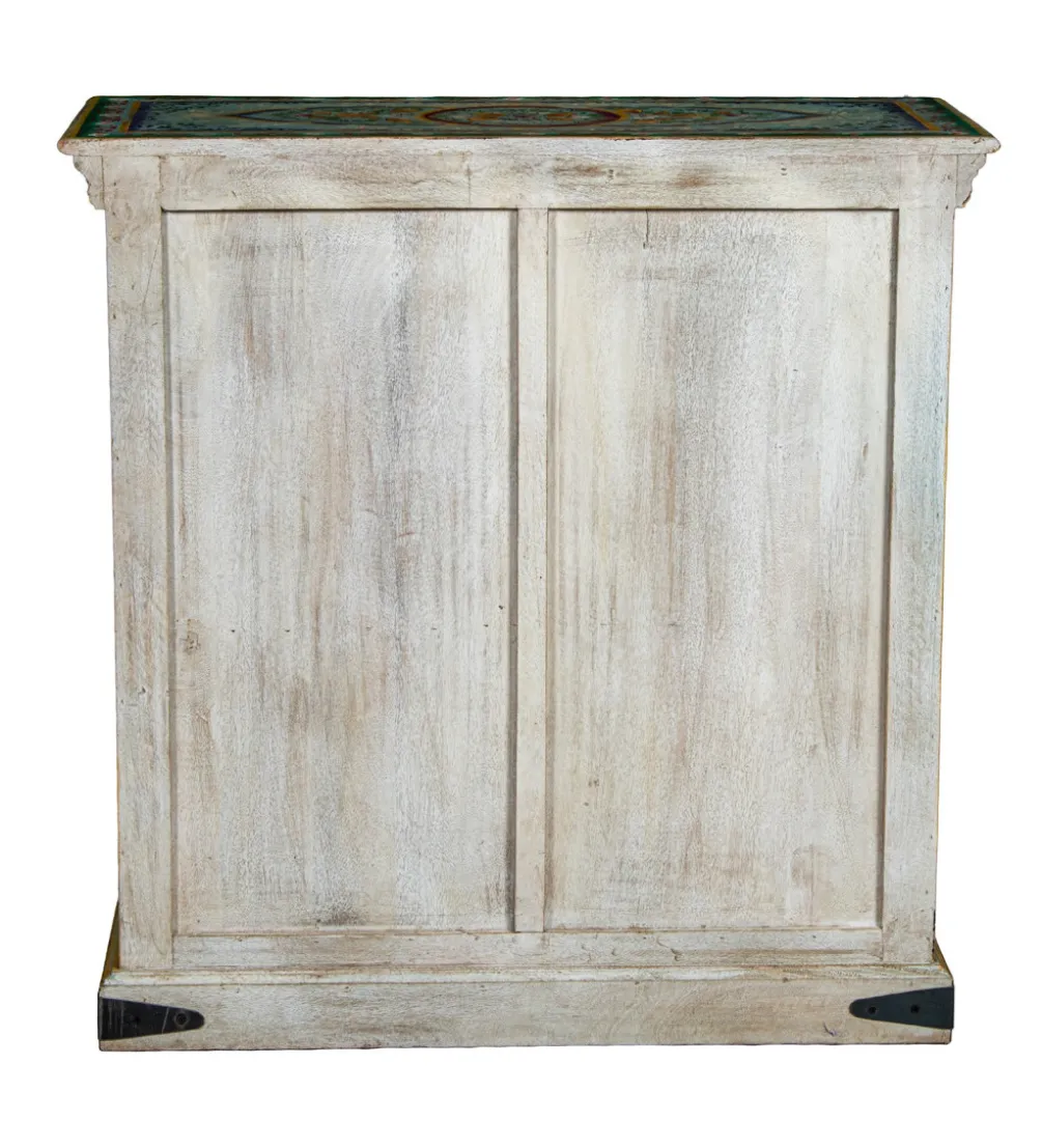 Komoda AENRMES 90 cm drewno mango