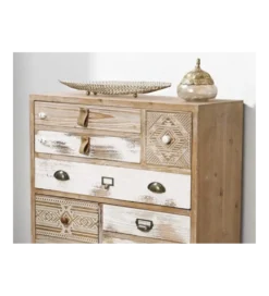 Komoda AFYR 80 cm drewno świerkowe