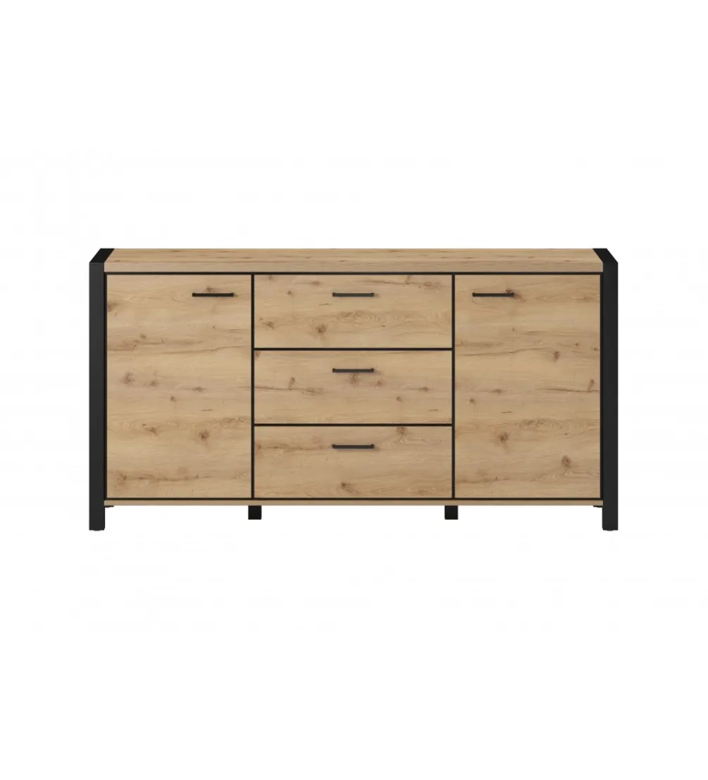 Komoda AKTIV 180 cm w optyce dąb Taurus