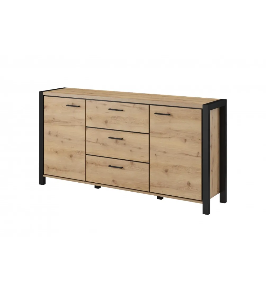 Komoda AKTIV 180 cm w optyce dąb Taurus