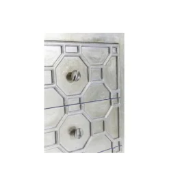 Komoda ALHAMBRA 107 cm srebrna