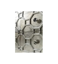 Komoda ALHAMBRA 107 cm srebrna