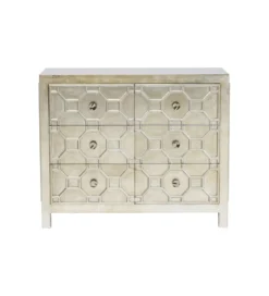 Komoda ALHAMBRA 107 cm srebrna