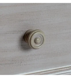 Komoda ALIEY 80 cm drewno jodła jasny brąz