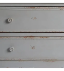 Komoda ALIEY 80 cm drewno jodła kremowy