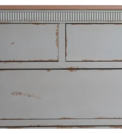 Komoda ALIEY 115 cm drewno jodła kremowy