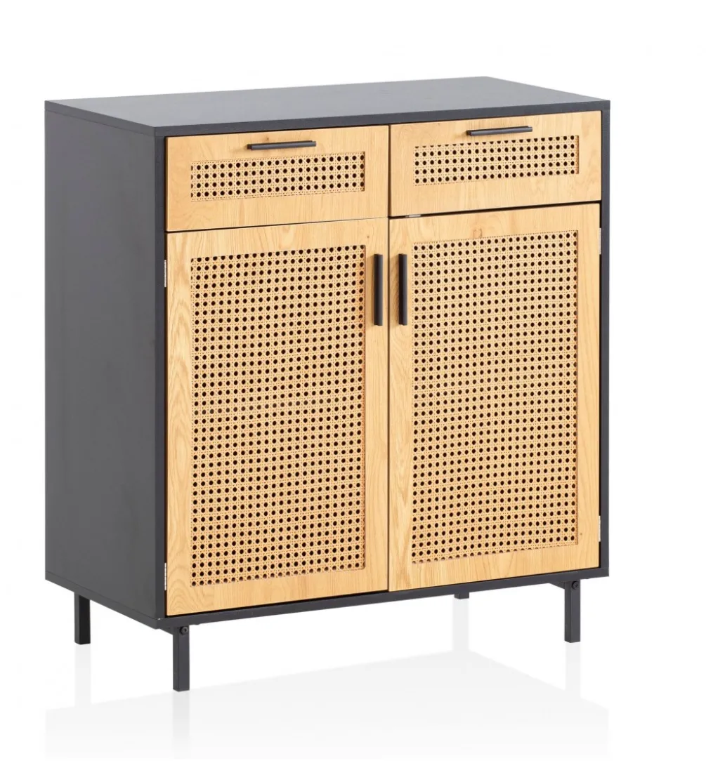 Komoda Ambert II 80 cm czarna