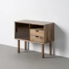 Komoda AMY 80 cm drewno kauczuk