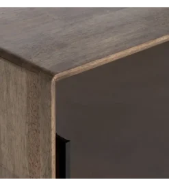 Komoda AMY 80 cm drewno kauczuk