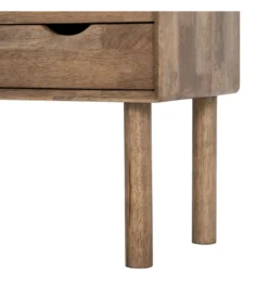 Komoda AMY 80 cm drewno kauczuk