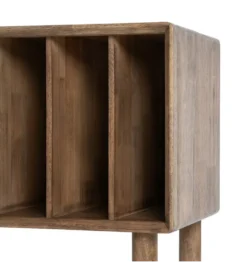 Komoda AMY 80 cm drewno kauczuk