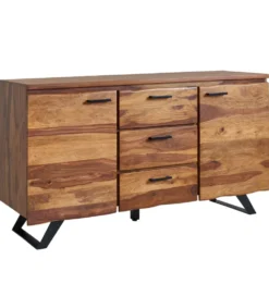 Komoda ARRIBA 145 cm drewno sheesham